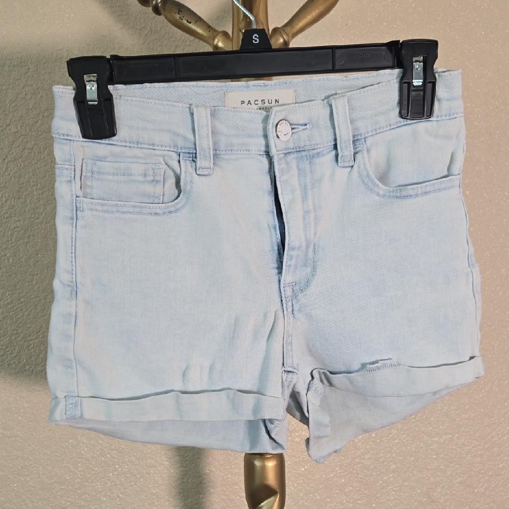 PacSun Light Wash Jean Shorts